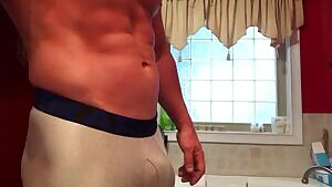 45 fit dad morning bulge
