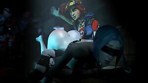 Gaige spanking Maya