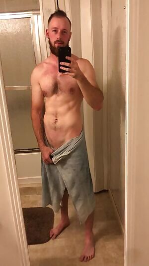 Fresh hair cut and fresh out of the shower 😉