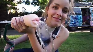 or else it gets the hose again...