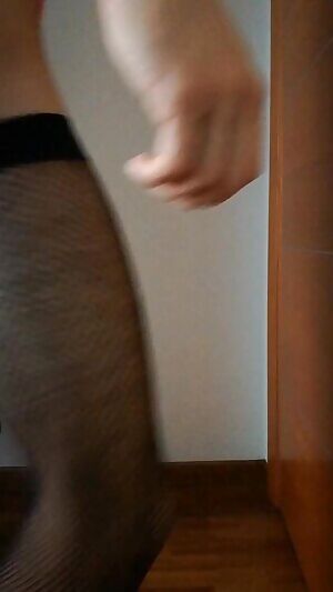 hands on my hips, something stiff in the middle, tongue out and I'm in another dimension :3