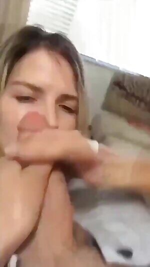 Icing her face