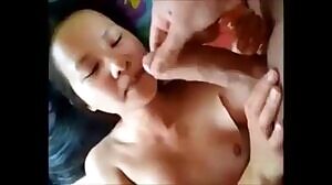 Asian MILF Loves Getting Facial