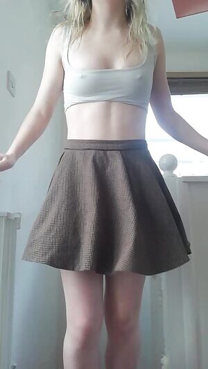 post shower show <3