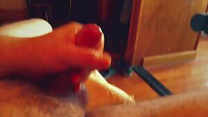 Listen to the wet sounds of me stroking before thick cum erupts . Can’t wait to shoot it in a special someone.