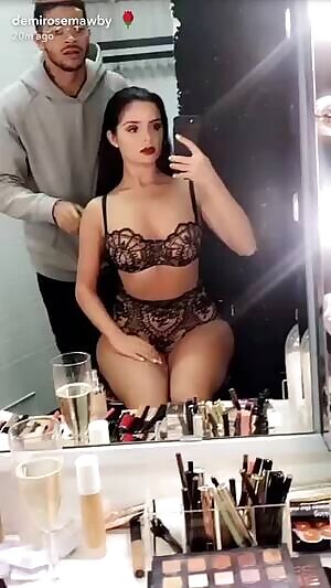 Demi touch ups
