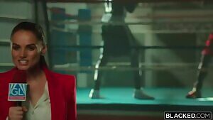 Tori, before and after the interview.