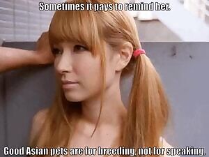 Not really a punishment if she starts to enjoy it