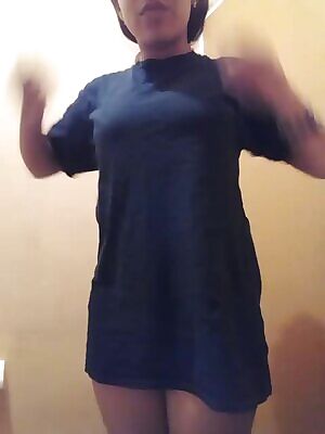 Showing off earlier in the public bathroom at work