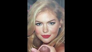 Splattering on Kate Upton's Face