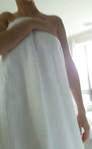 Better without the towel anyway