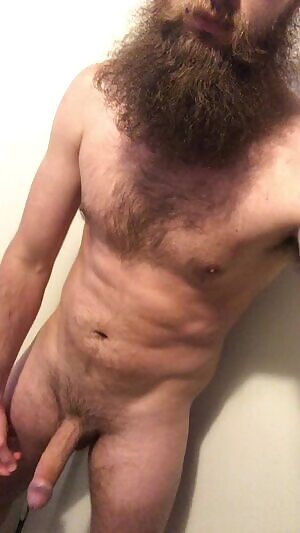 The beard took longer to grow than the boner!