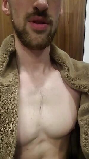 Fresh out the shower. Now off to work.