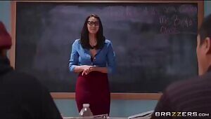 Bella Rolland Fucks Her Difficult Student For Cooperation