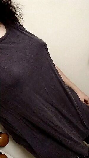 Through my sleeveless top :)