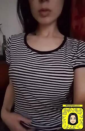 Revealing and playing with my tits