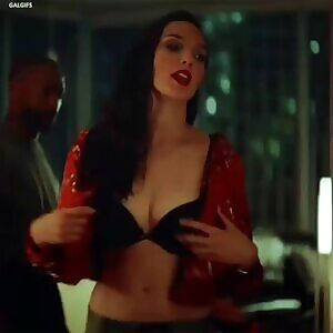 Gal Gadot stripping down for a rough fuck