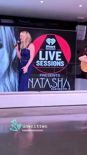 Natasha Bedingfield's Booty in Jeans Bodysuit