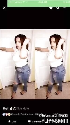 Brenna Scott twerking