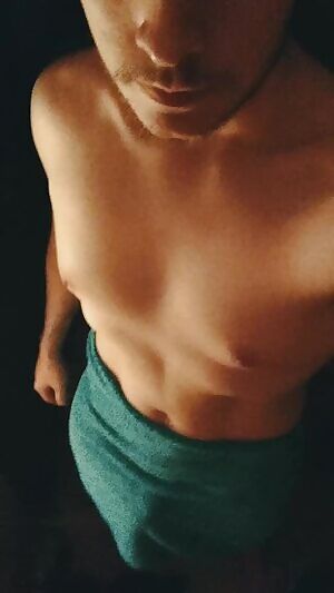 Feeling rejuvenated after a nice hot shower...