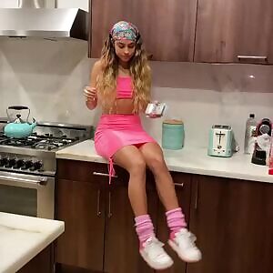 Her sexy legs