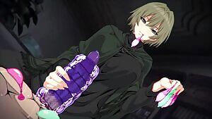Onahole Handjob