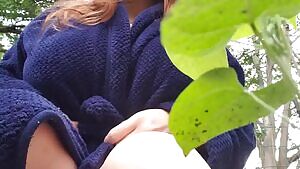 Risky garden reveal. Hope my neighbors didn't see me. 😈