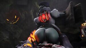 Sombra banged,