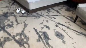 Giving Helping Hand To Hubby While Black Stud Drilled And Creamed Her Pussy