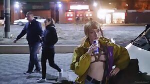 Pentagram harness in public