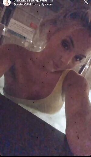 Showing off in the hot tub