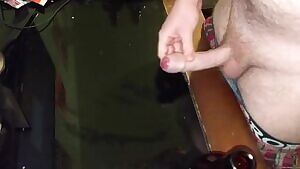 Creamy cumshot