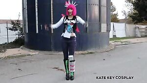 Not Dirty but.. have a nice day! ^^ Power Chord FORTNITE COSPLAY By Kate Key