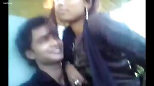 Desi GF Boobs Sucked in Collage