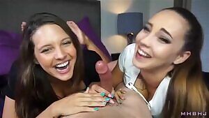 Sadie And Sasha - Two Hotties Want The D