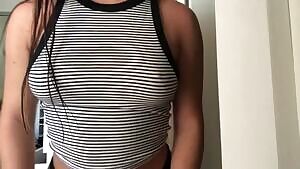 This virgin wishes you could suck her tits