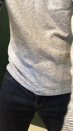 Sometimes you need to tuck it up into your waistband.