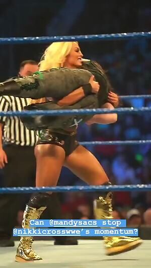 Mandy Rose ass meat