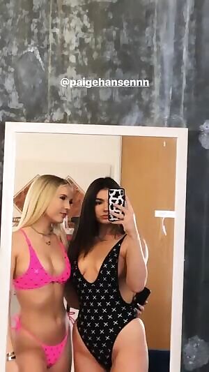 Paige Hansen and Heather Faber