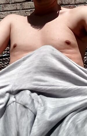 Horny by the pool
