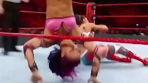 So close to Sasha's itty bitty titty popping out and getting free