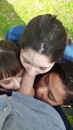 We stopped the bike and started sucking him