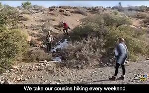 Cousins fuck on weekend hikes