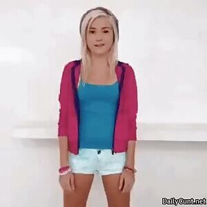 Cute young blond
