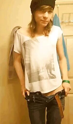 Pants down
