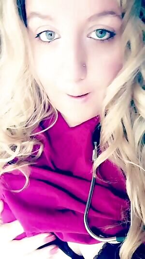 Letting my Double D's loose one last time before a shift! I wish I could stay home and play with them more! ;)