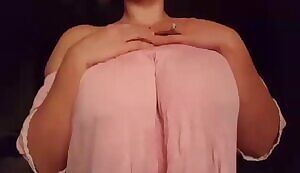 My Wife revealing her big MILF Tits. :-) Comments welcome, she is reading.