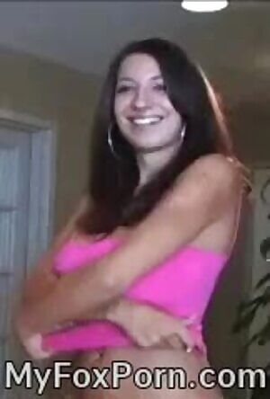 Showing off her tits