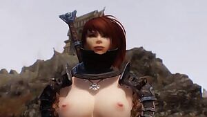 Banded Iron Bikini Armor