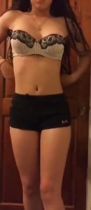 Very sexy amateur striptease